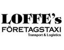 Logotyp - Loffes företags taxi